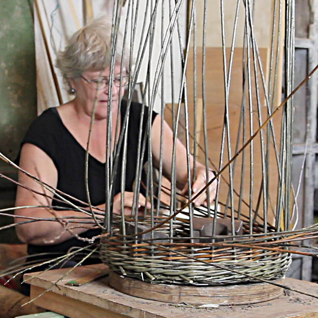 England, Hilary Burns, Basket Weaving