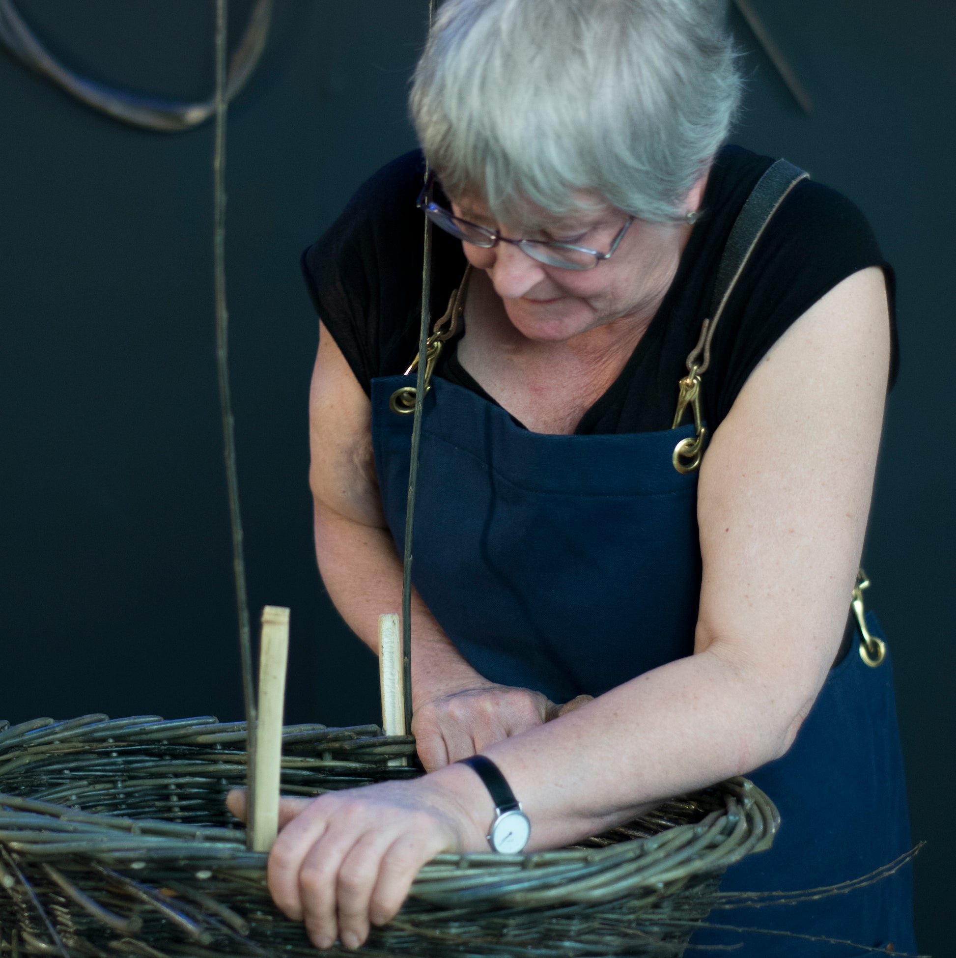 England, Hilary Burns, Basket Weaving
