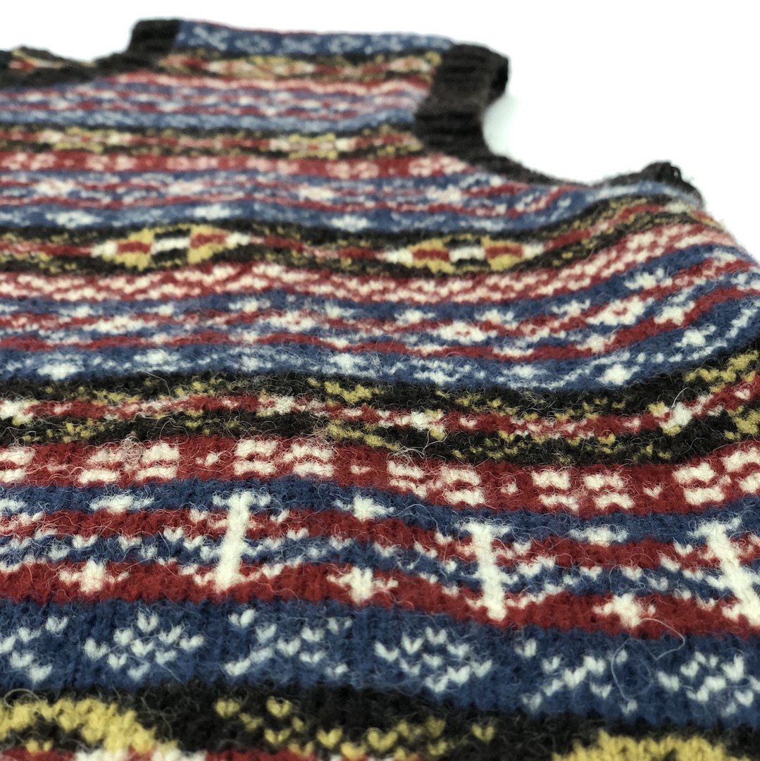 Scotland, Mati Ventrillon, Fair Isle Knitting