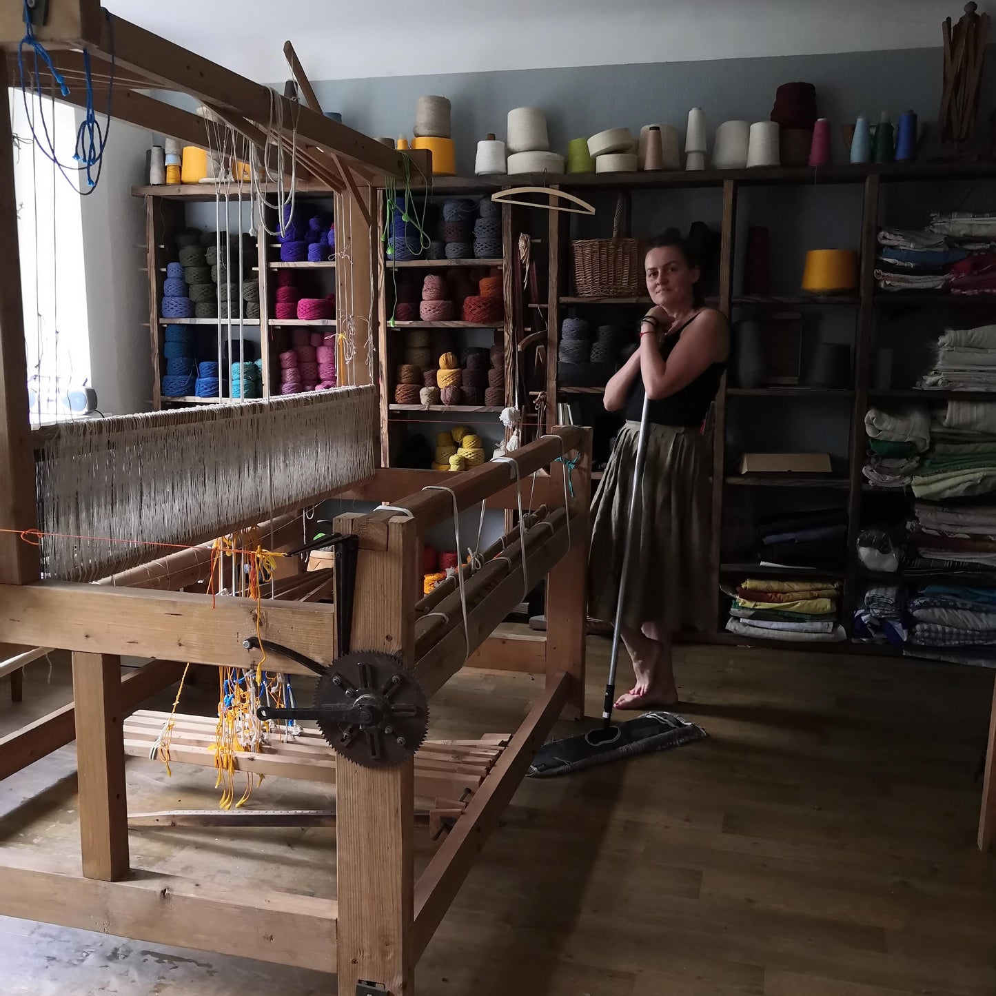 Latvia, Una Rozentale, Weaving