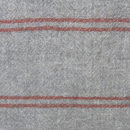Finland, Waveweaver's Wool / Hannele Köngäs, Seafarer`s wool blanket red stripes