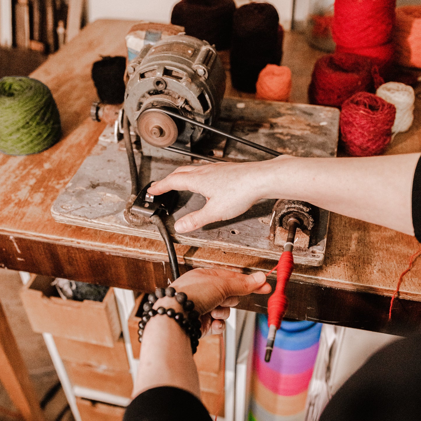 Latvia, Una Rozentale, Weaving