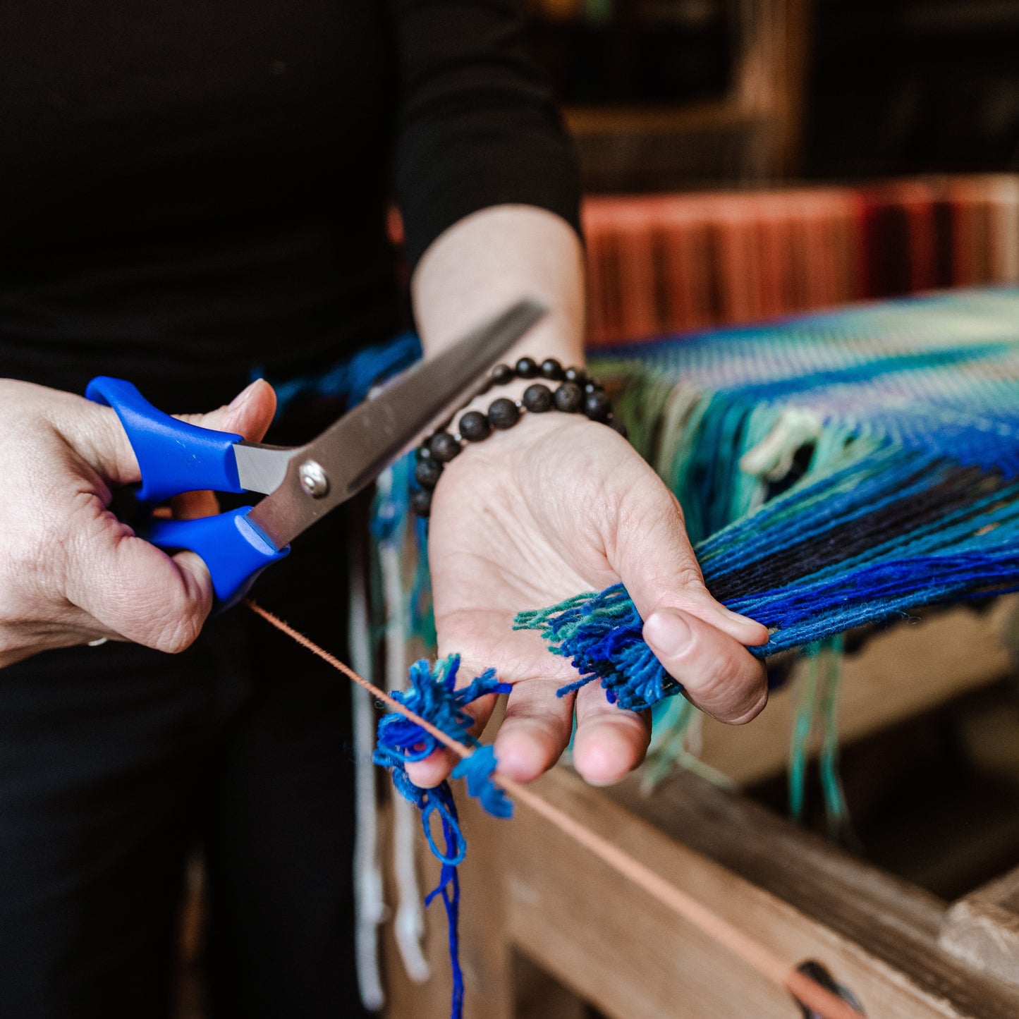 Latvia, Una Rozentale, Weaving