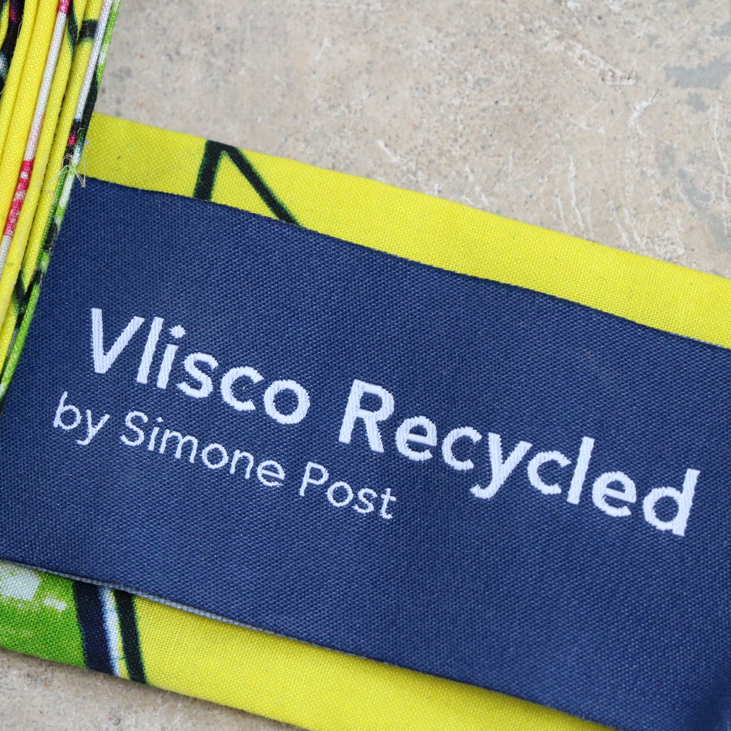 Netherlands, Simone Post, Vlisco Recycled Carpet Bright Yellow