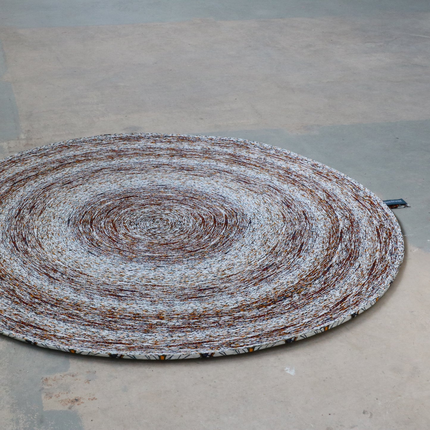 Netherlands, Simone Post, Vlisco Recycled Carpet White Light