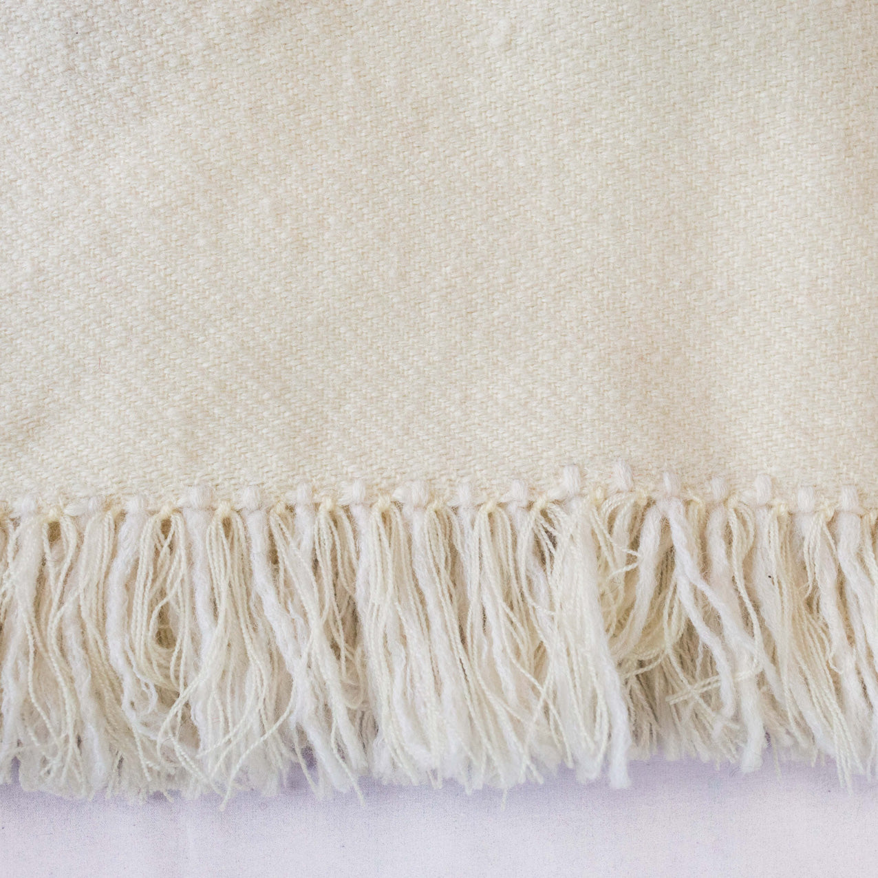 Bhutan, Yarn & Yathra House, Jiwa Rug in White