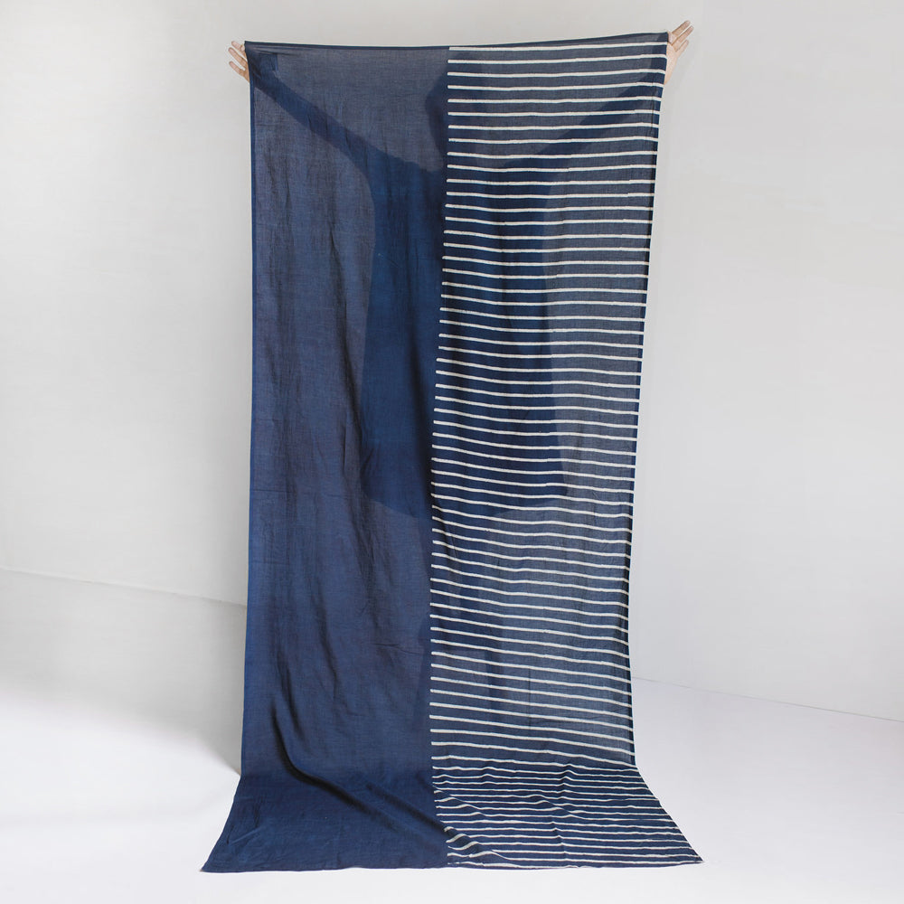 Pakistan & Canada, Handwork Studio, Long Scarf Half Lines