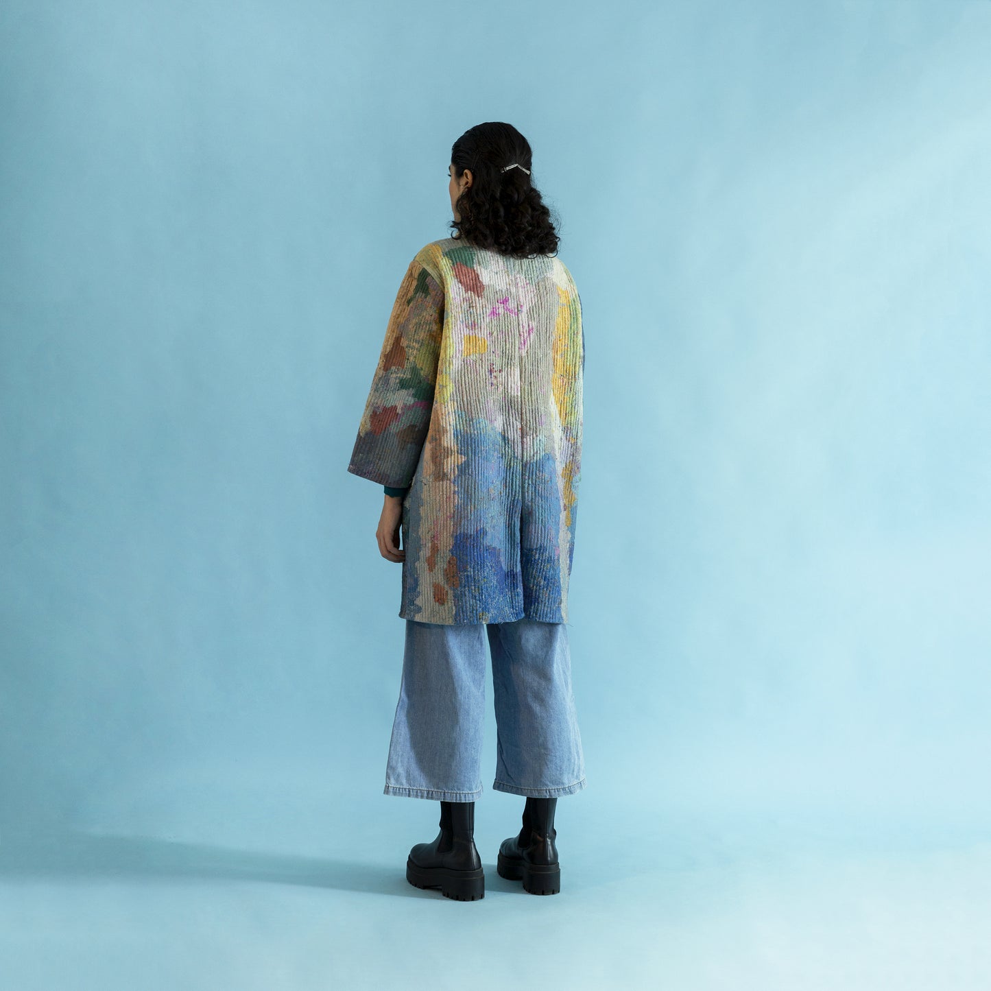 India, Studio Medium, Water Lily Re-Jacket