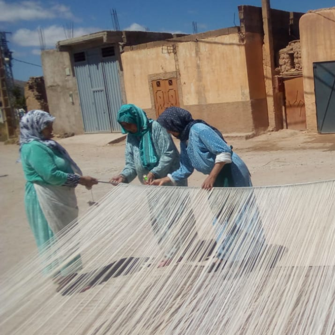 Morocco & USA, The Anou Cooperative, Weaving