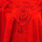Guatemala, Casa de Artes'/ Rosario Cholotio, Orange and Red Huipil from Solola