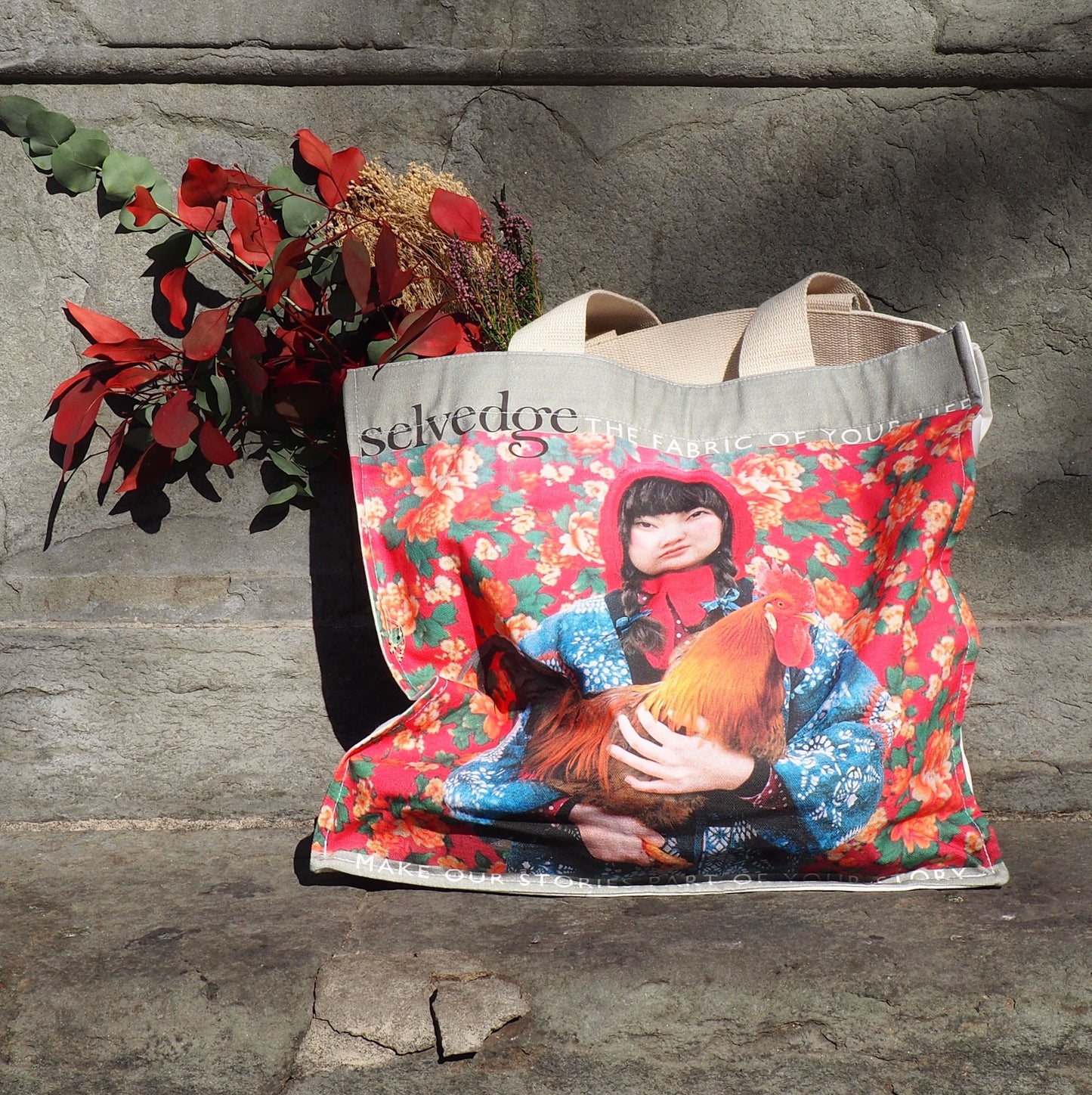 The Selvedge Tote, Issue 81 Japan Blue