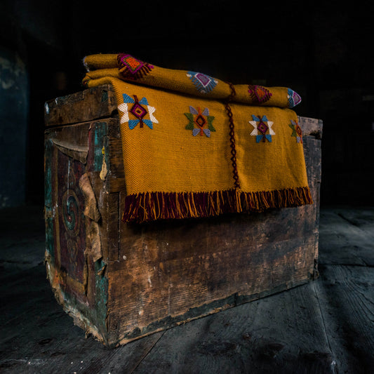 Bhutan, Yarn & Yathra House, Phag Rug