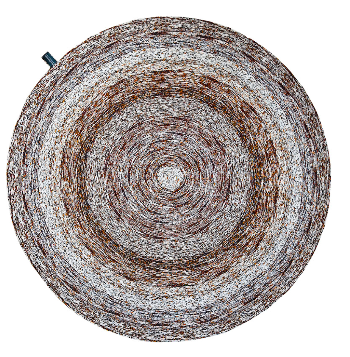 Netherlands, Simone Post, Vlisco Recycled Carpet White Light