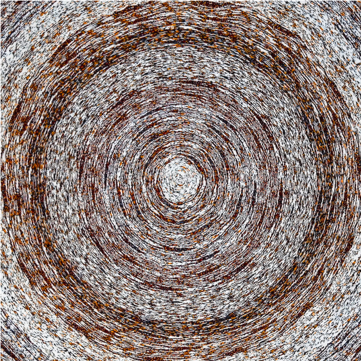 Netherlands, Simone Post, Vlisco Recycled Carpet White Light