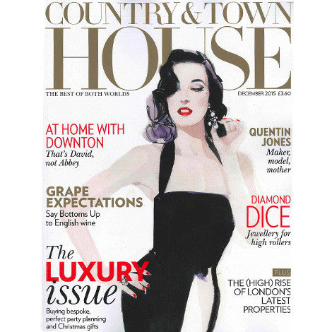 Country & Town House, December 2015 - Selvedge Magazine