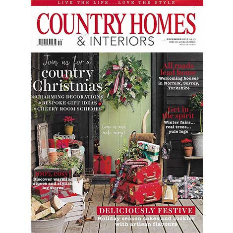 Country Homes & Interiors, December 2015 - Selvedge Magazine