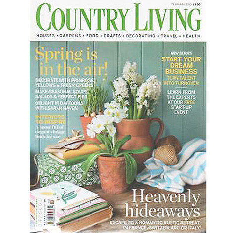Country Living, February 2009 - Selvedge Magazine