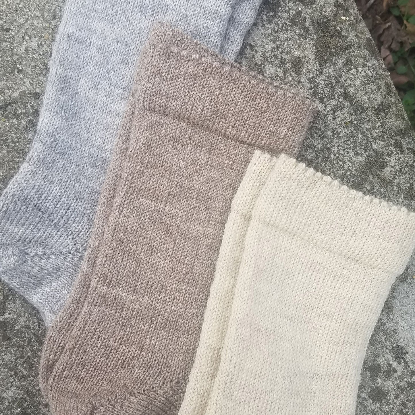 United States, Kathleen Oliver / Sweet Tree Hill Farm, Shepherd’s Socks in Picot Edged Trio