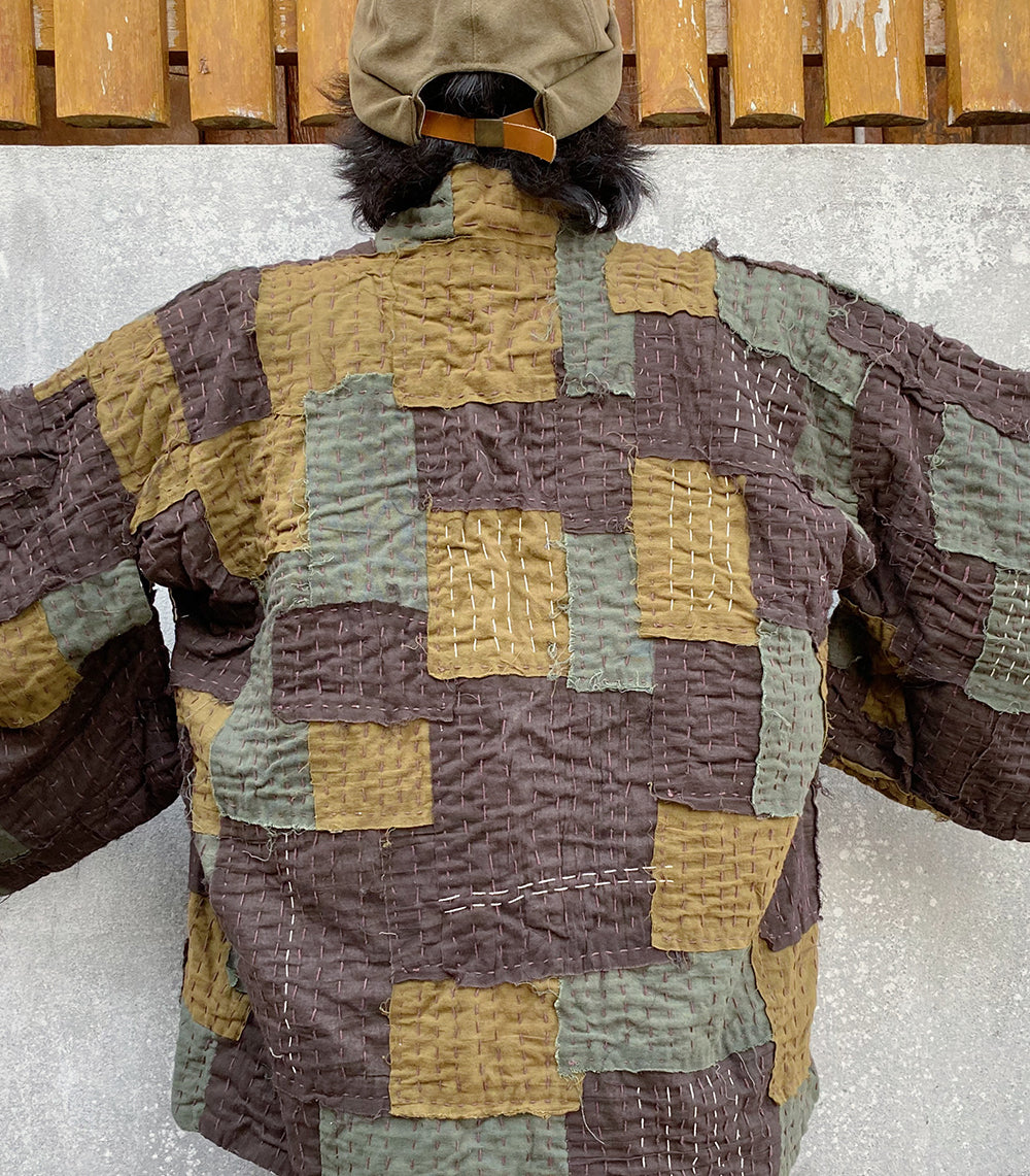 Thailand, Farmer Rangers, Handstitched Patchwork Kimono
