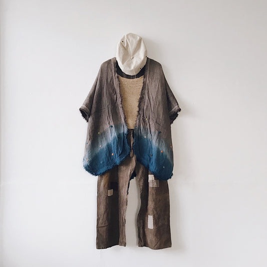 Thailand, Farmer Rangers, Natural dyed poncho