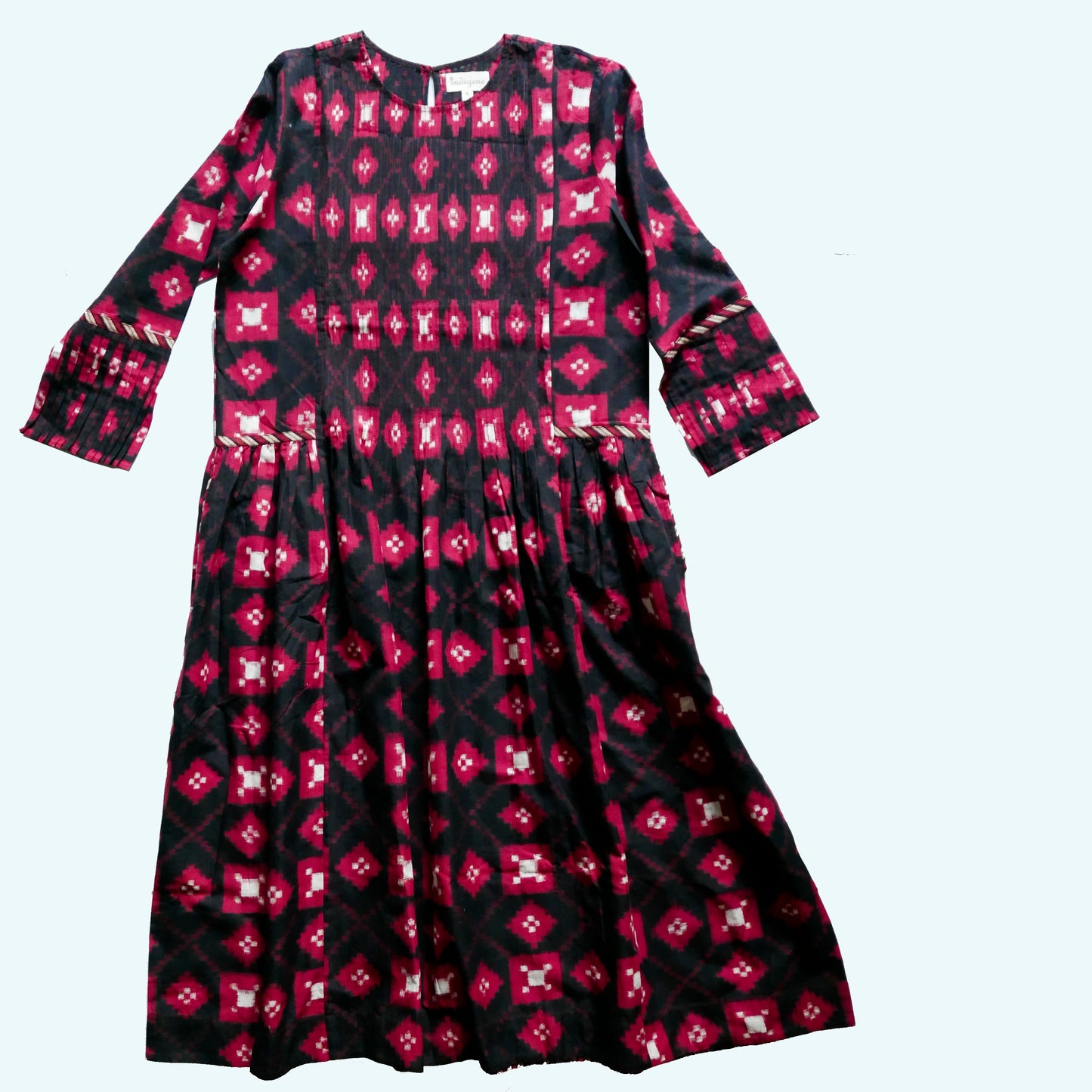 India, Indigene, Telia Rumal Double Ikat Dress