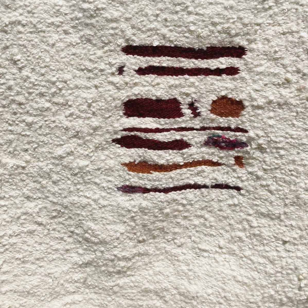 South Africa, Frances V.H, Mohair Rug 'Shadowed Moments'