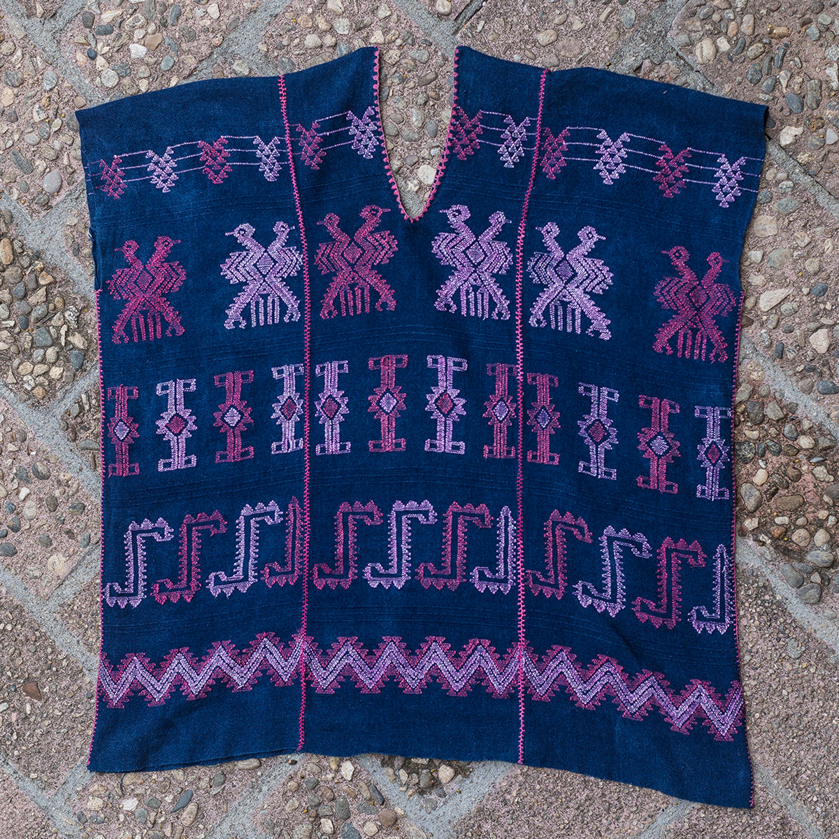 Mexico, Mexican Dreamweavers, Indigo, Tixinda and Cochinilla Huipil