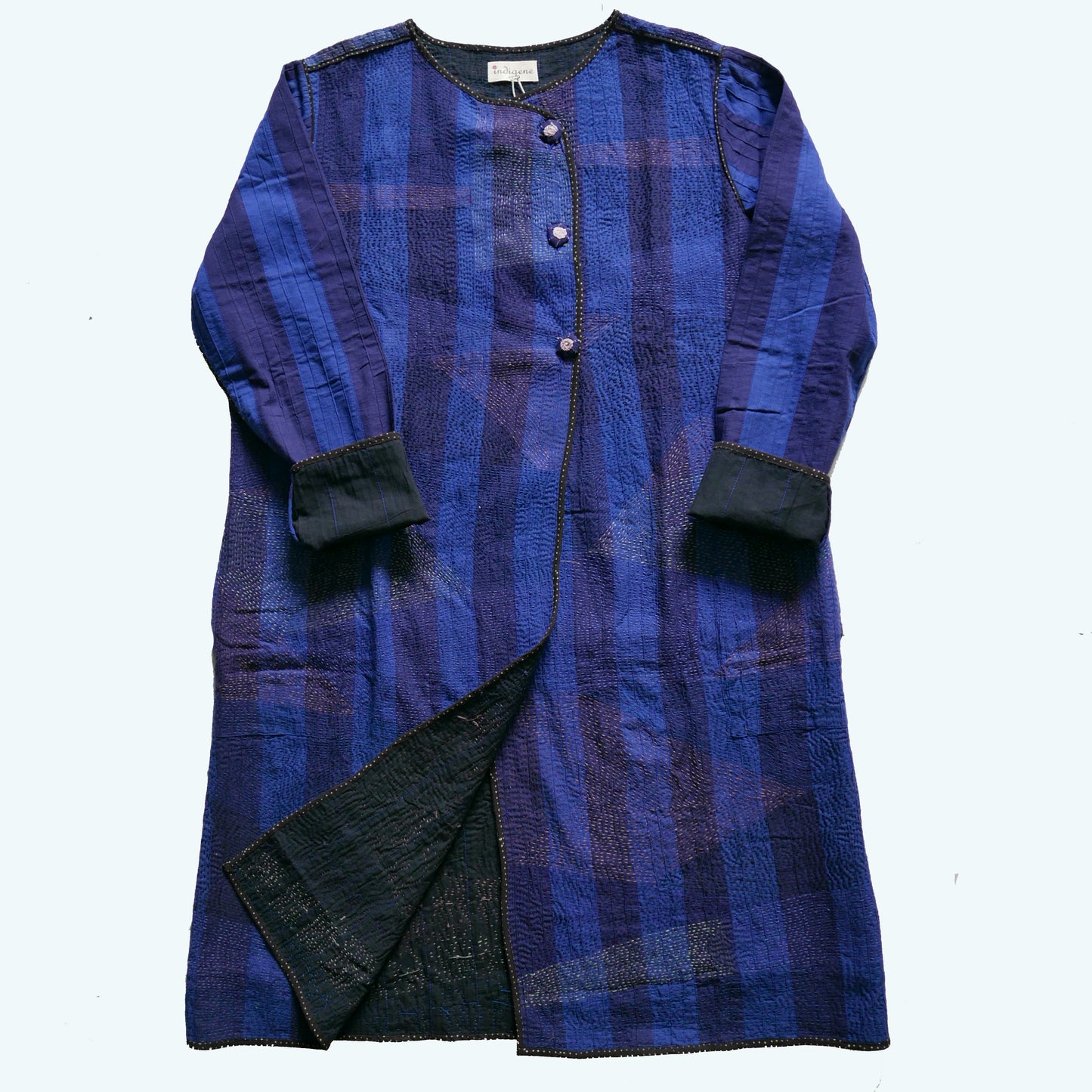 India, Indigene,Repurposed Cotton Embroidered Jacket