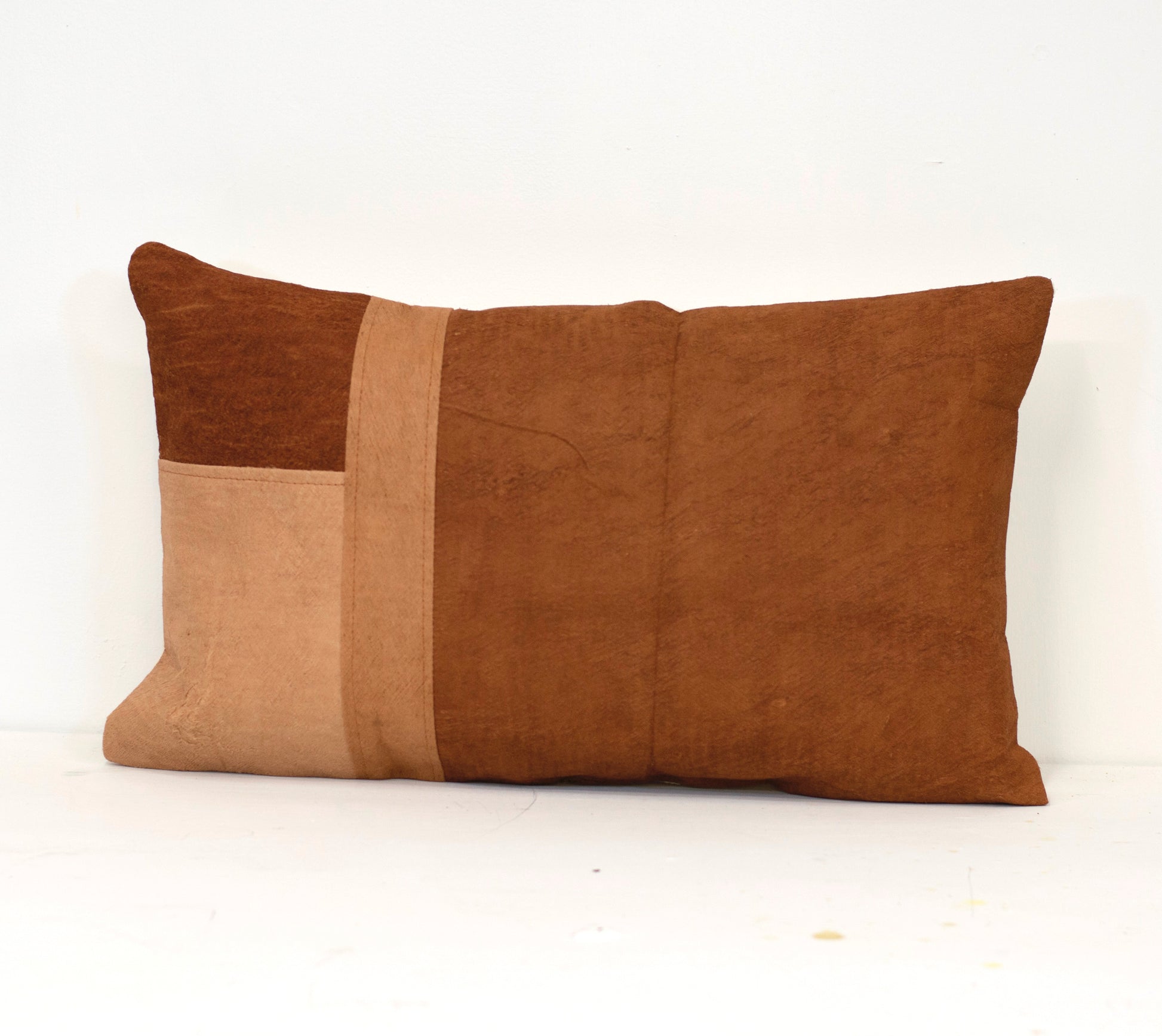Uganda, Mekeka Designs, Barkcloth Patchwork Pillow