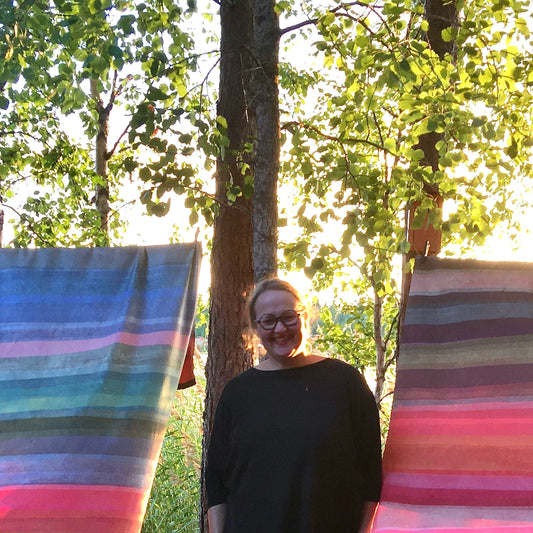 Finland, Maija Esko, Painted Textiles