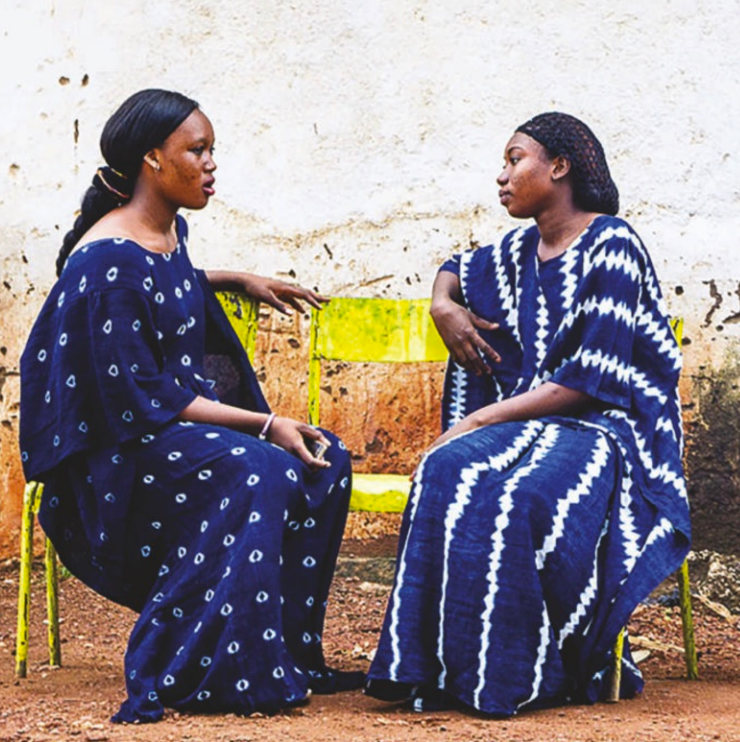 Mali, Cooperative Djiguiyaso / Aïssata Namoko, Indigo Dyeing