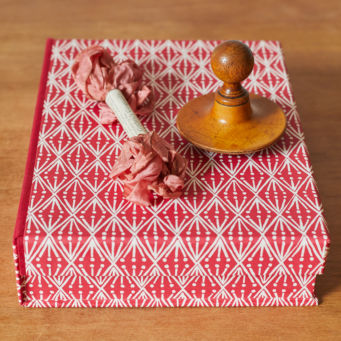 Selvedge& Cambridge Imprint, Haberdashery Box (Assortment of Colours Available)