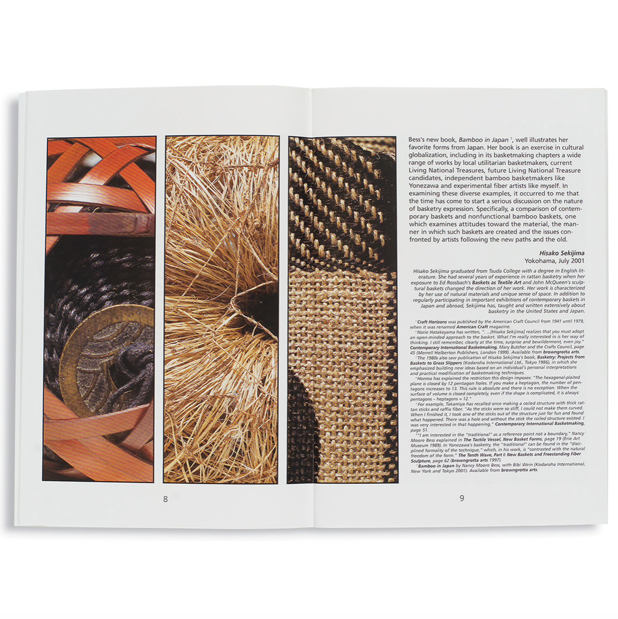 Japan Under The Influence: Innovative basketmakers deconstruct Japanese tradition
