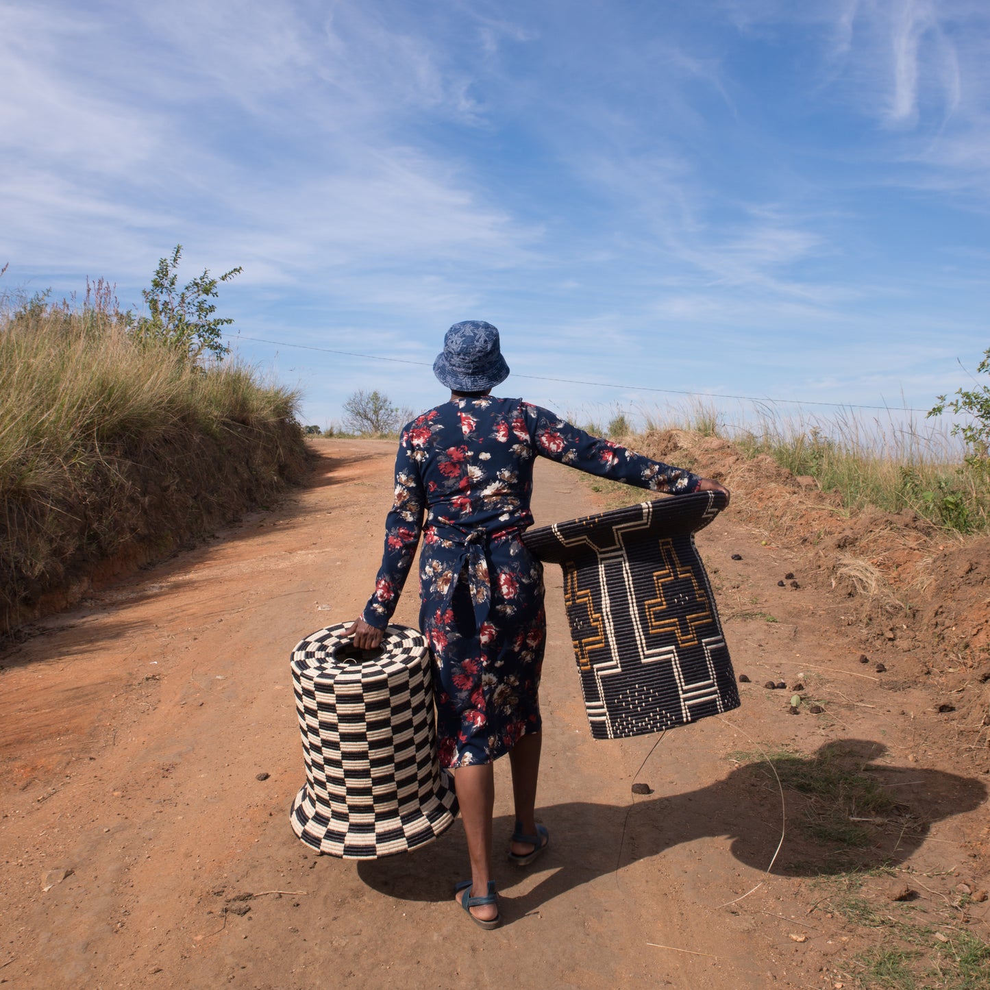 South Africa, Angeline Bonisiwe Masuku, Basket Weaving