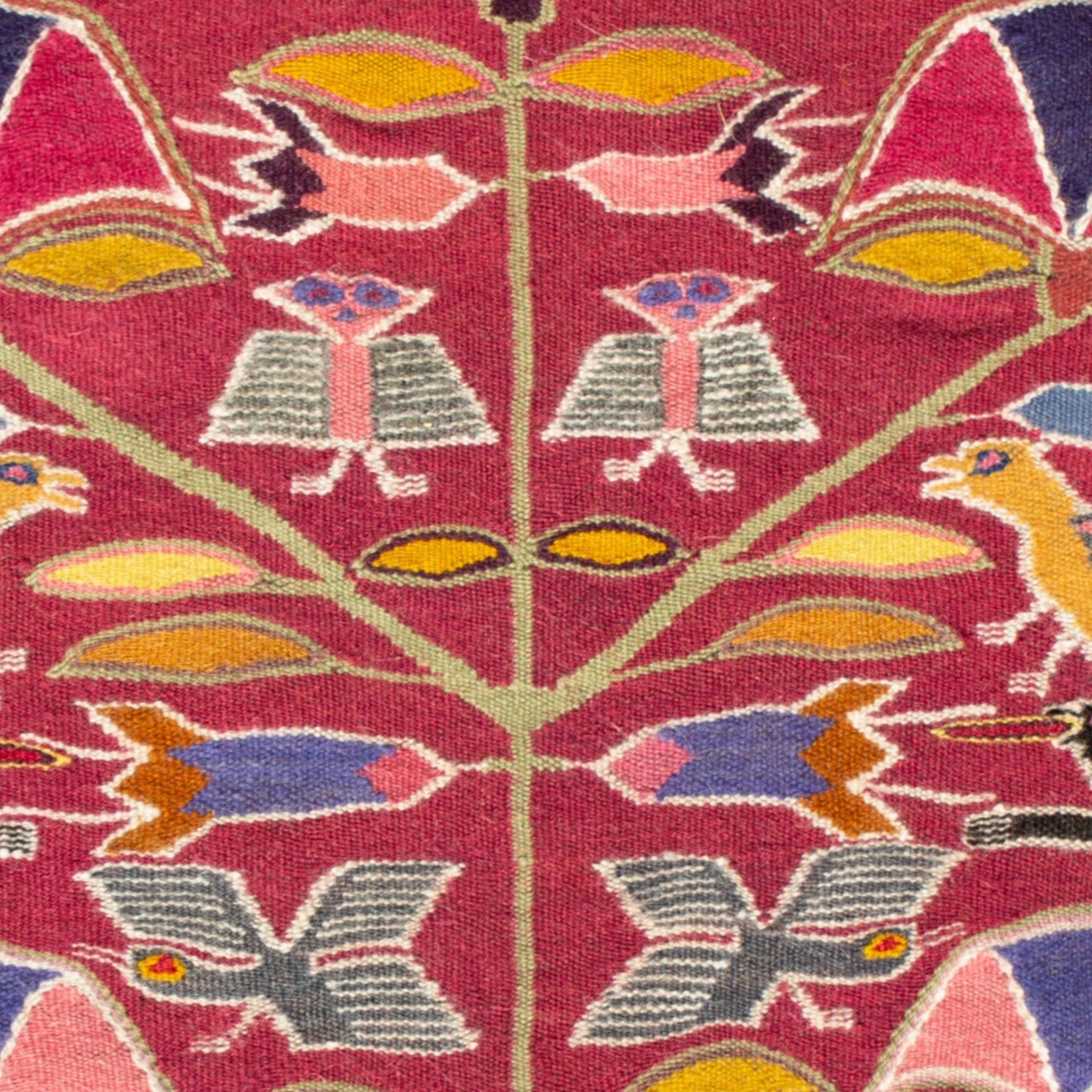 Peru, Timoteo Ccarita Sacaca, Tapiz arbol de la vida (Tree of life tapestry)