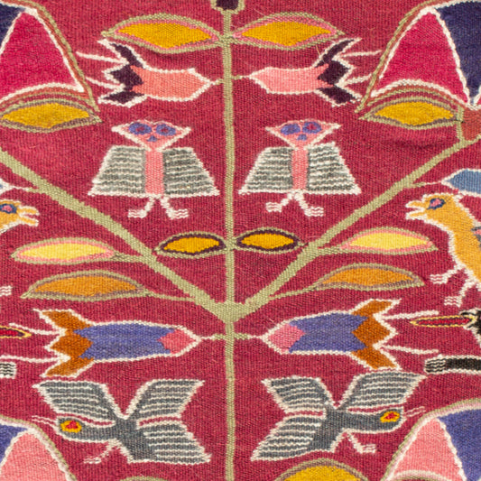 Peru, Timoteo Ccarita Sacaca, Tapiz arbol de la vida (Tree of life tapestry)
