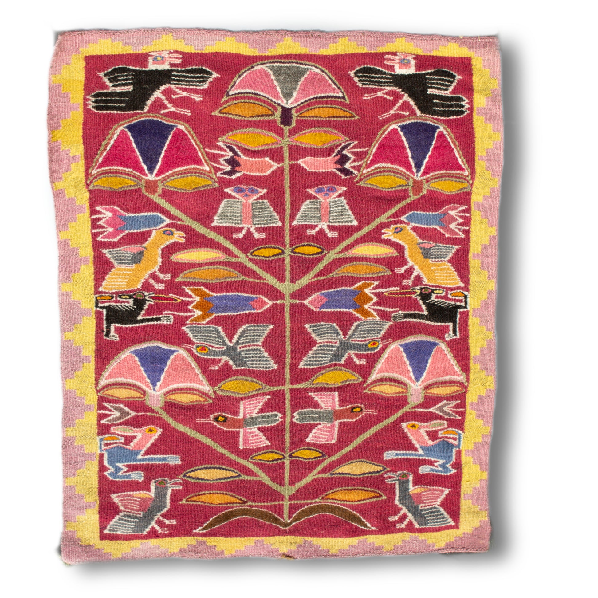 Peru, Timoteo Ccarita Sacaca, Tapiz arbol de la vida (Tree of life tapestry)