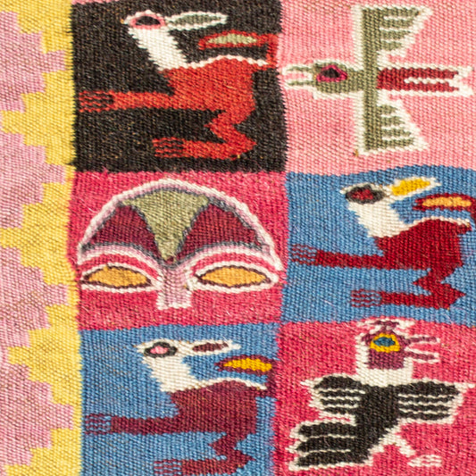 Peru, Timoteo Ccarita Sacaca, Tapiz pre inca (Pre inca tapestry)