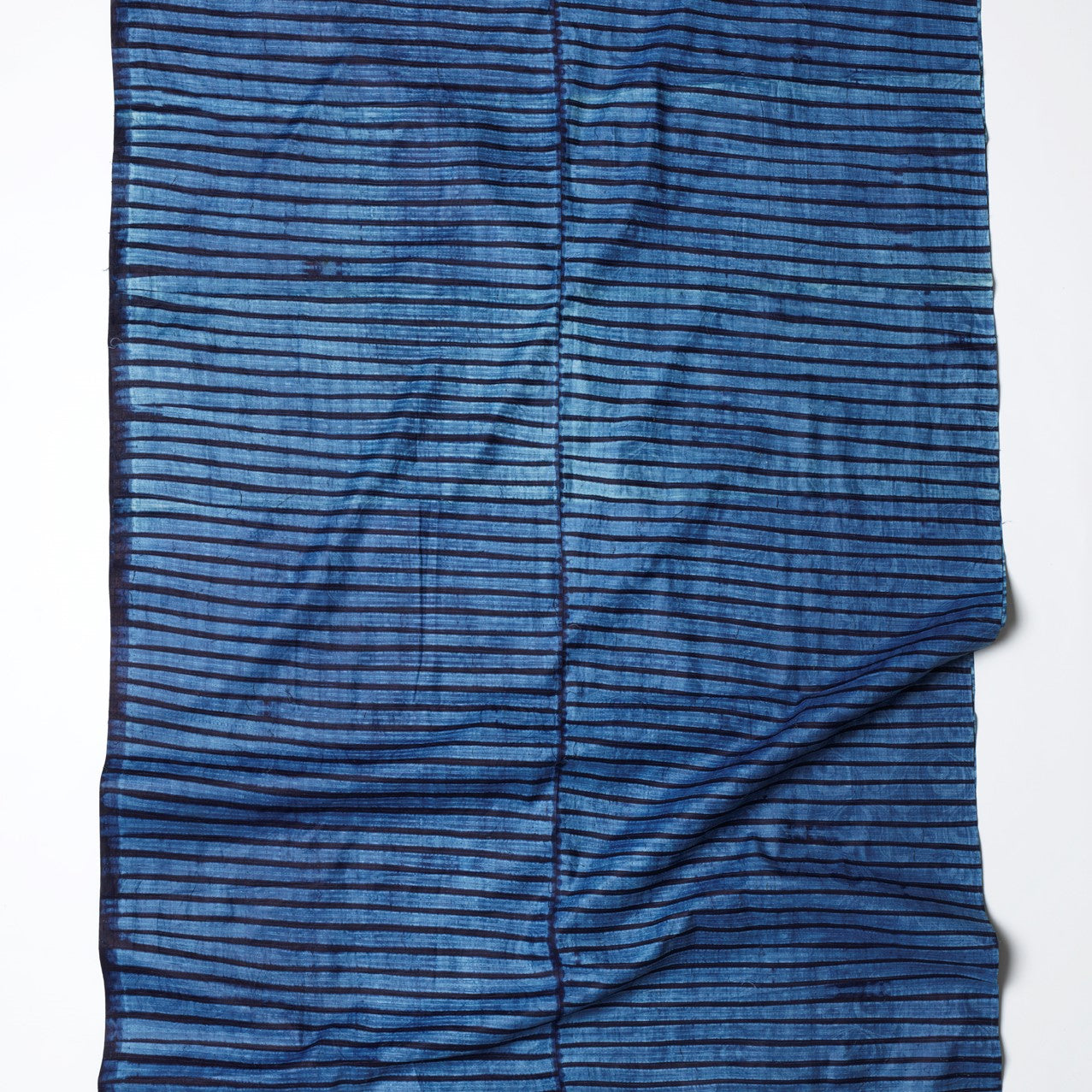 Nigeria, Yoruba Indigo / Gasali Adeyemo, Traditional Yoruba Tie-dye Yardage Alakete Design Bamboo (Pack of 5 Yards)
