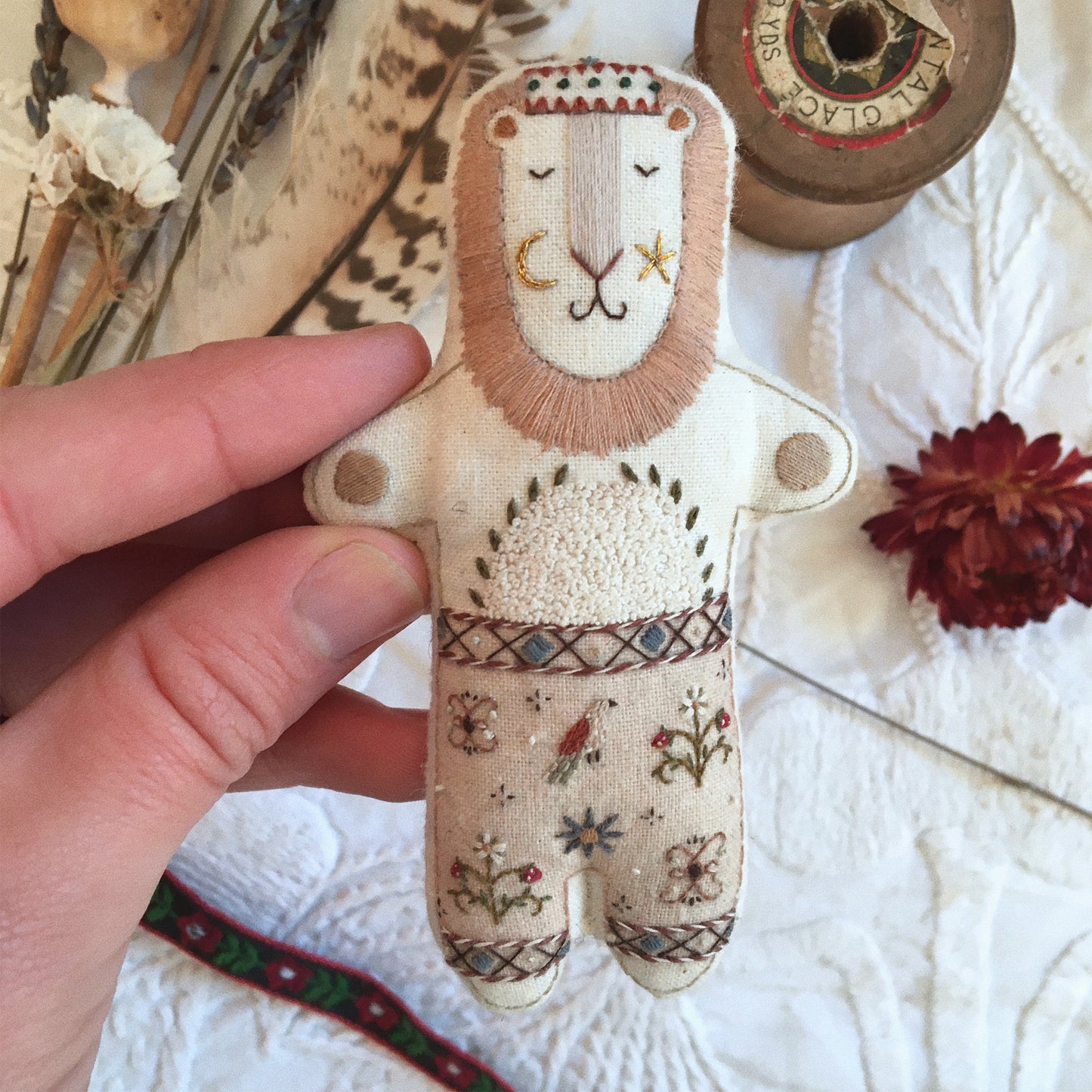 England, Megan Ivy Griffiths, Medieval Lion Doll