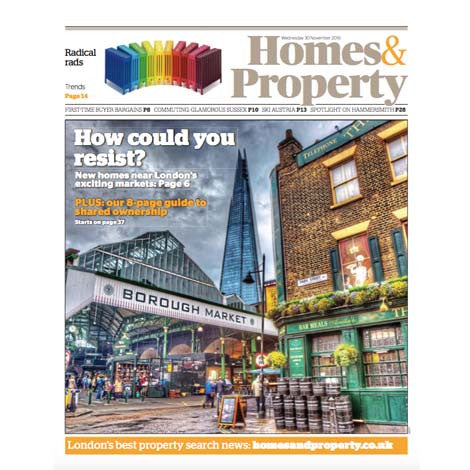 Evening Standard Homes & Property, November 2016 - Selvedge Magazine