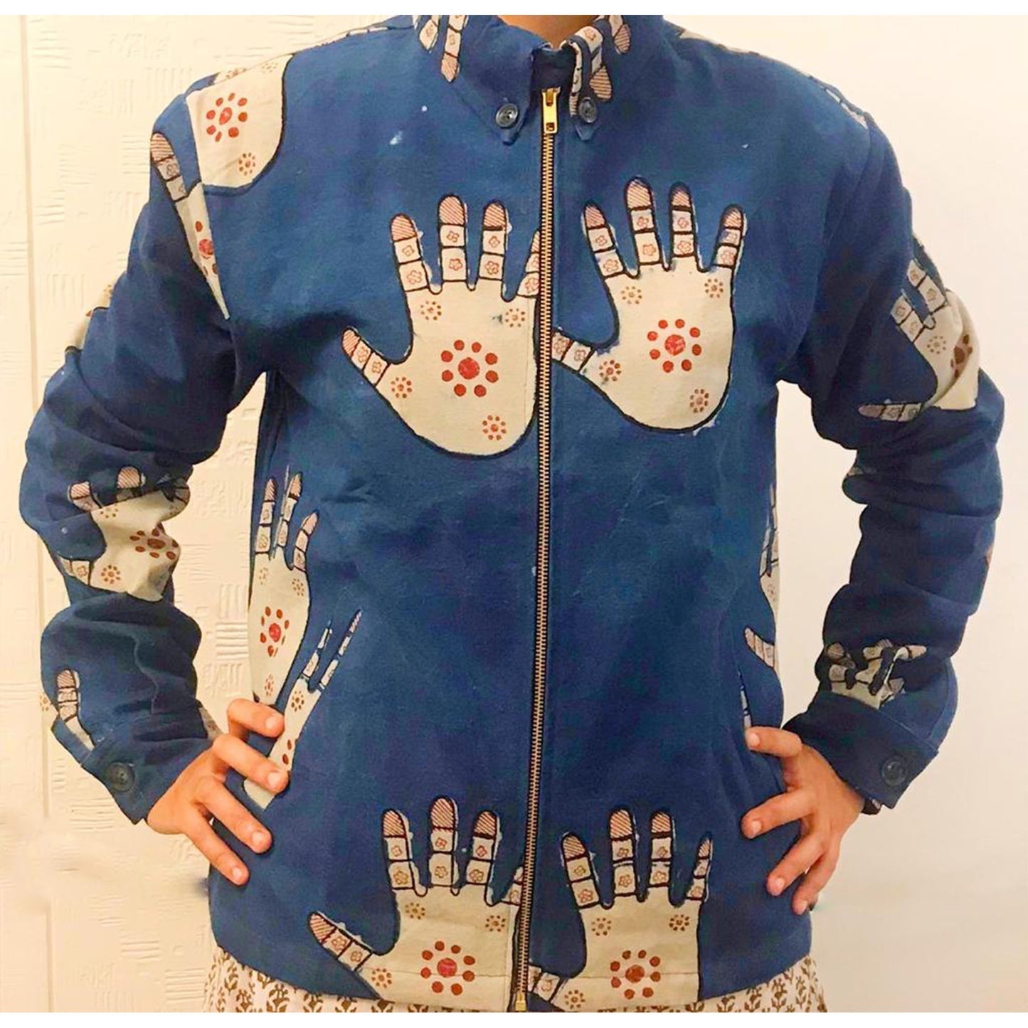 India, Studio Bagru, Zipper Jacket