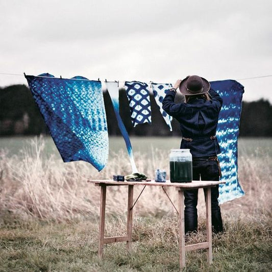 How to make Itajime Shibori - Selvedge Magazine