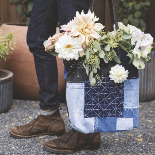 How to make a boro inspired tote - Selvedge Magazine