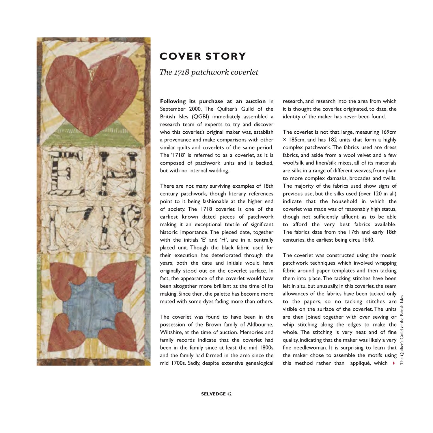 Issue 83 Cotton - Selvedge Magazine