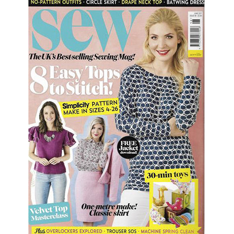 Sew Magazine, June 2017