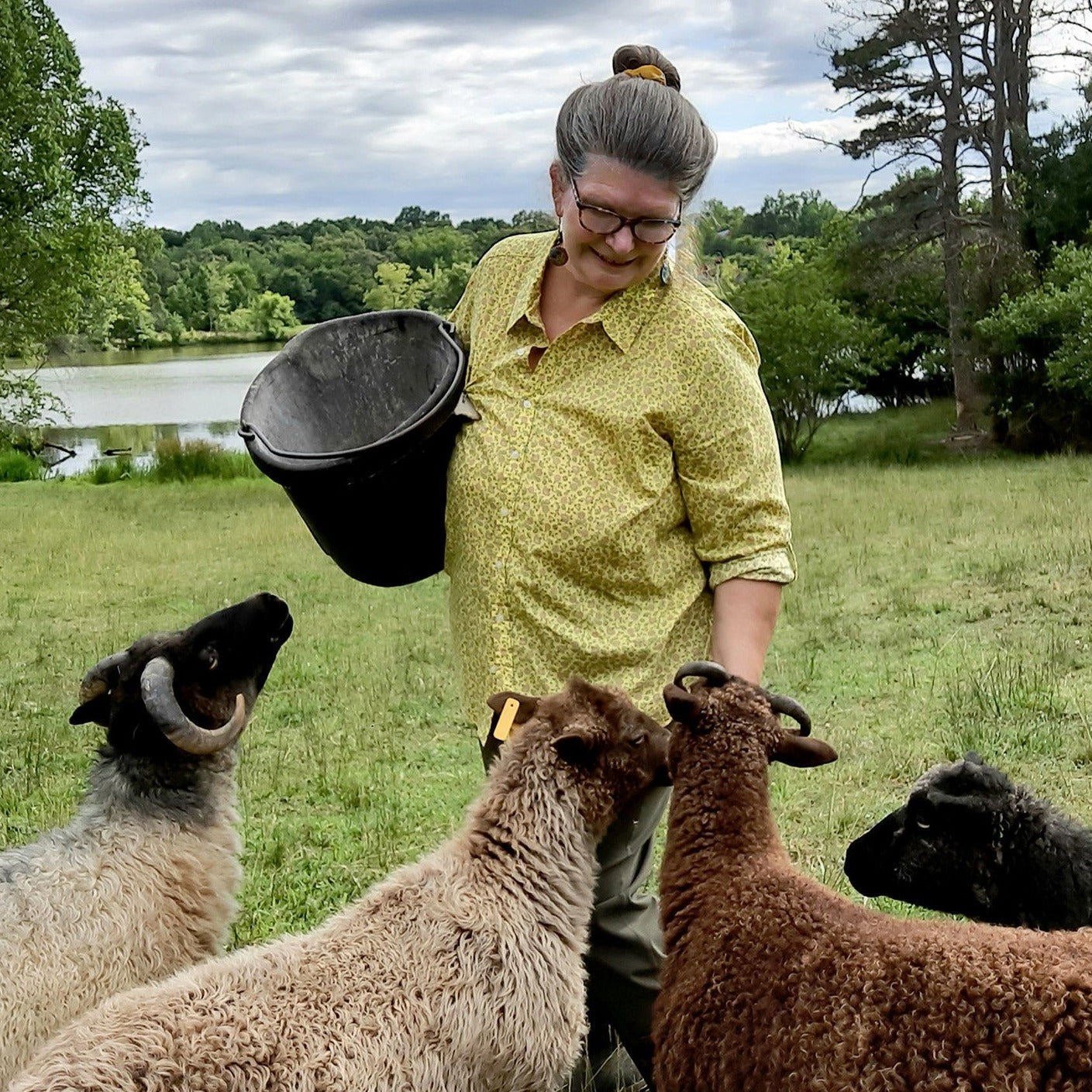 United States, Sweet Tree Hill Farm / Kathleen Oliver, Knitting