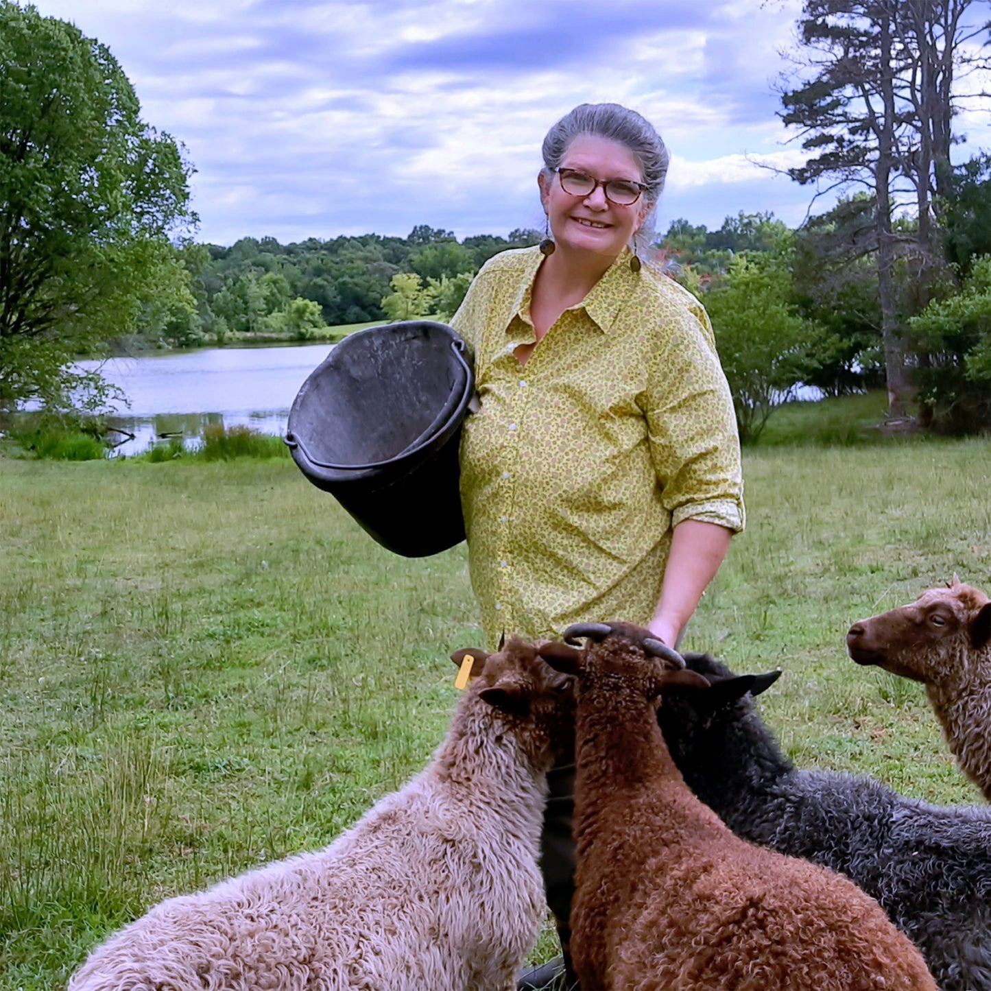 United States, Sweet Tree Hill Farm / Kathleen Oliver, Knitting