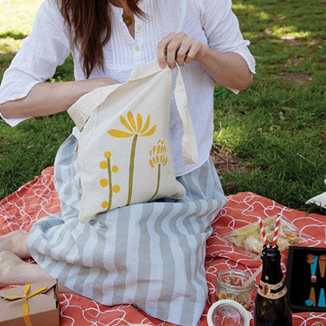 How to make a stencilled tote - Selvedge Magazine