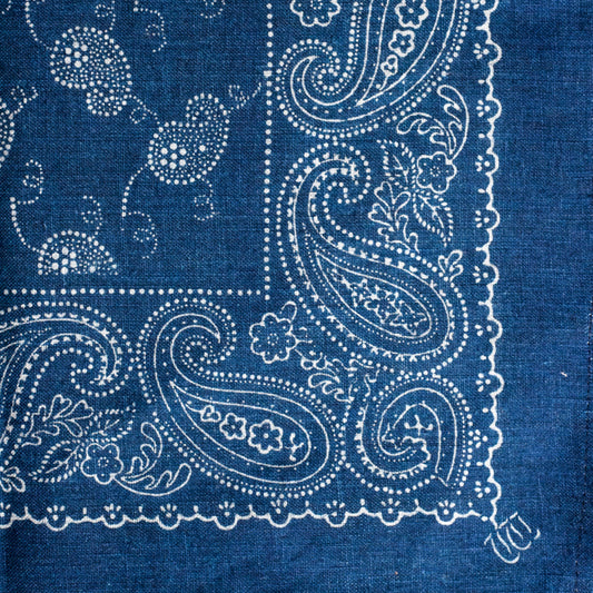 Austria, Karl and Maria Wagner, Blaudruck Basely Print Tablecloth Square